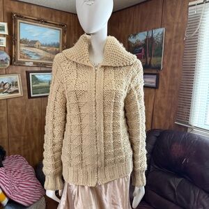 Handmade Hand Knit Vintage Sweater